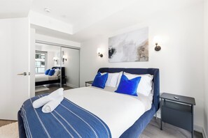 Iron/ironing board, Internet, bed sheets - Cozy 1-bedroom apartment in soothing Toronto with AC and gym (Toronto)