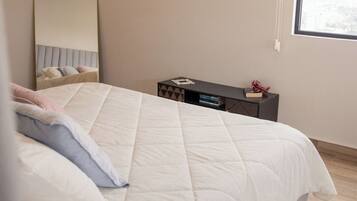 2 dormitorios y ropa de cama