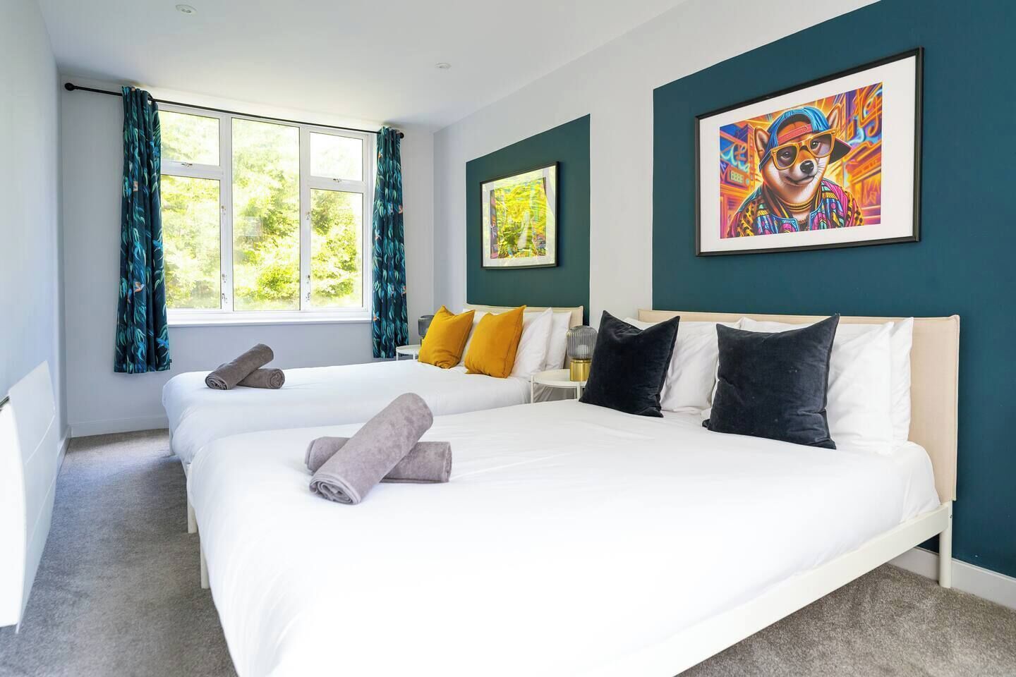 3 bedrooms, desk, iron/ironing board, WiFi