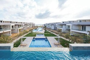 Pool - Boho-Chic Beachfront Villa - Ain Sokhna, Garden (Suez Governorate)