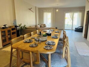 Dining - Boho-Chic Beachfront Villa - Ain Sokhna, Garden (Suez Governorate)