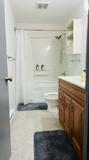 Bathroom - Cozy 2-bedroom house in charming Fargo with AC comfort (Fargo)