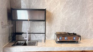 Villa, 3 habitaciones, piscina privada | Cocina privada