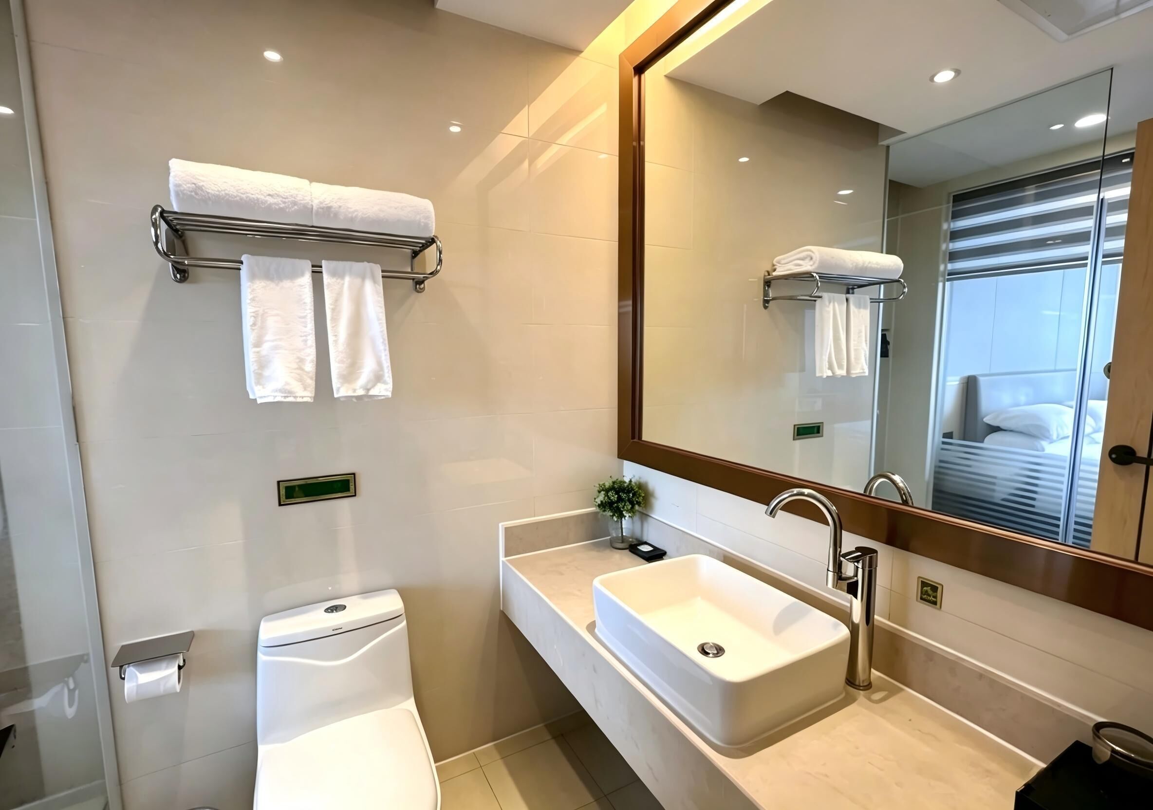 Classic Double Room Single Use | Bilik Mandi | Pancuran mandi, kelengkapan dandanan diri percuma, pengering rambut 