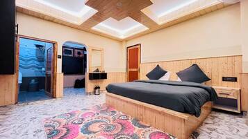 Premium bedding, free WiFi, bed sheets