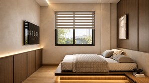Habitación doble Deluxe, balcón, vista a la colina | Wifi gratis