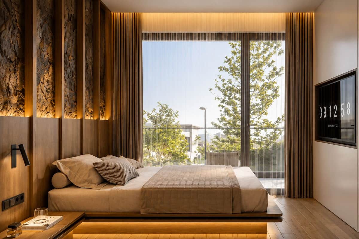Habitació doble Deluxe, balcó, vistes al turó | Wifi gratuïta 