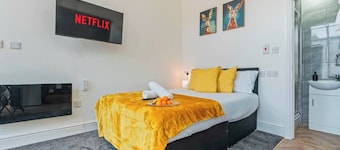 Modern Studio Apartment A with Self Check-In & Fast WiFi in Ilkeston