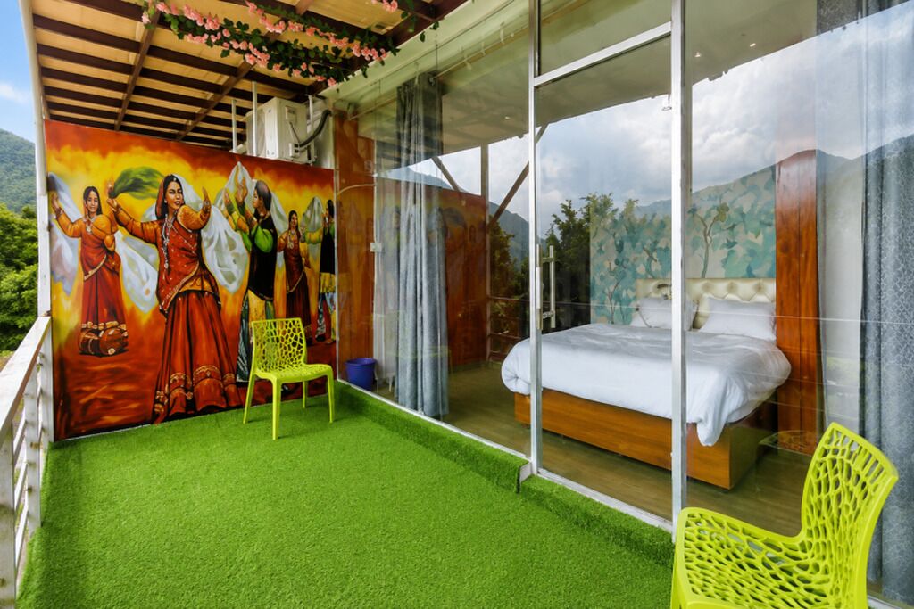 Deluxe Double Room, Balcony, Mountain View | Desk, free WiFi