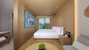 Classic Double or Twin Room, City View | Desk, laptop workspace, WiFi (free)