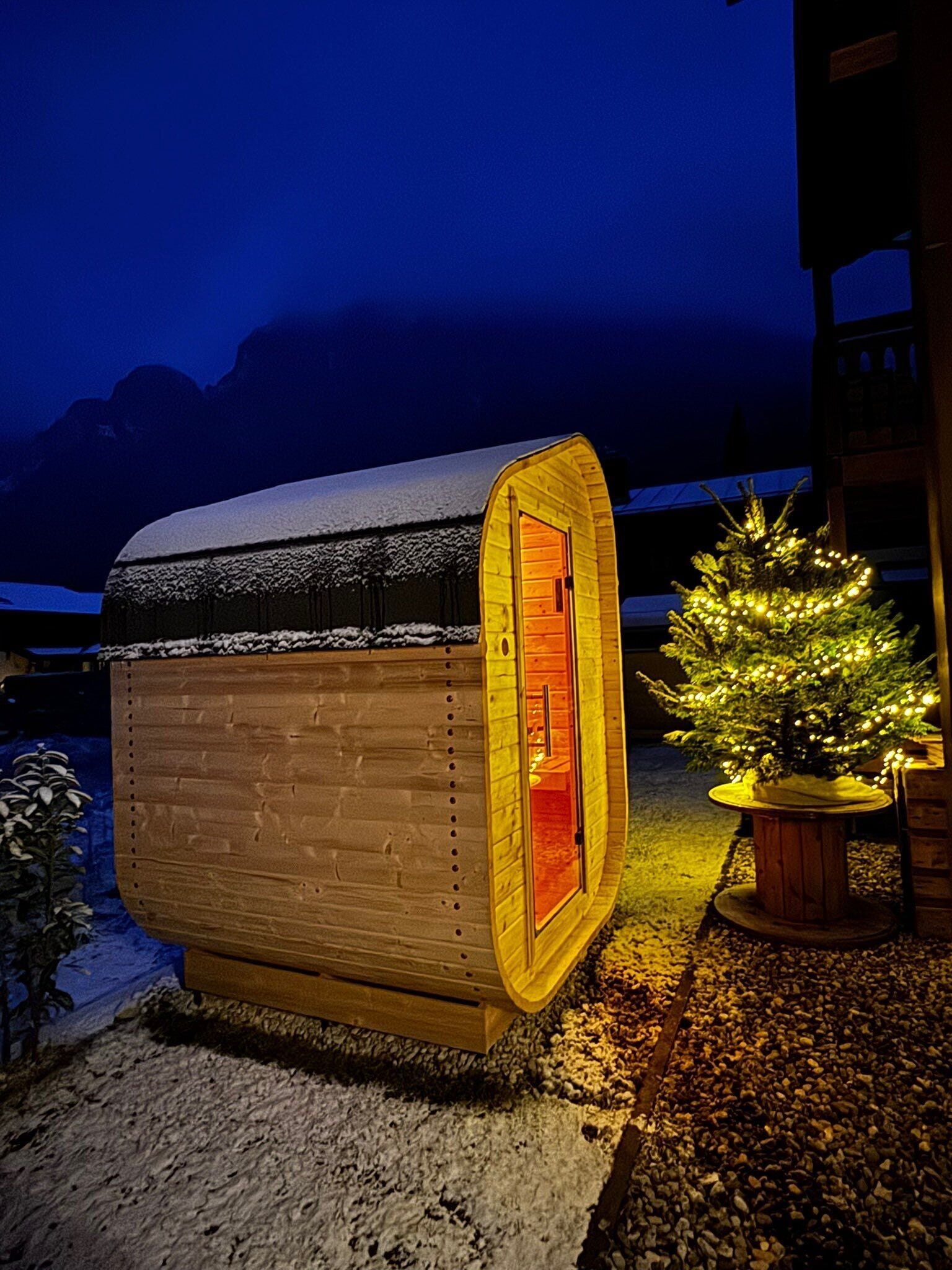 Villa Alpenrausch (DE Schönau am Königssee) - Mohnhaupt Philipp - 37070-Sauna im Winter