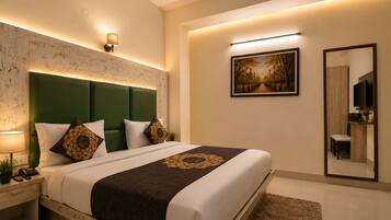 Double Room, Balcony, City View