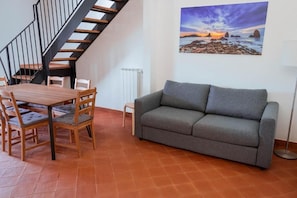Apartment, Patio, Garden View | Living area - Terre di Monacella (Santa Venerina)