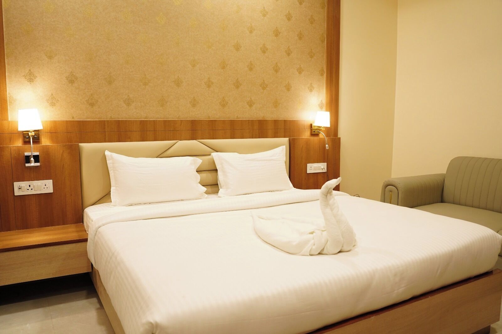 Kamar Superior | Meja kerja, ruang kerja ramah laptop, dan Wi-Fi gratis