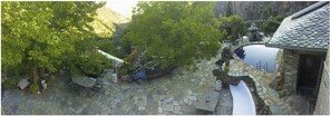Property grounds - Stone Villa in Koukourava Pelion with Private Pool and Panoramic Sea Views (koukourava)