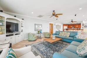 Smart TV, DVD player - Footprints IN The Sand: Oceanfront & Pool (Murrells Inlet)