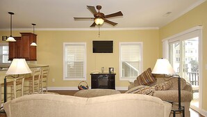 TV, DVD player - Gone Coastal: Short Walk to Beach & Shared Pool (Murrells Inlet)