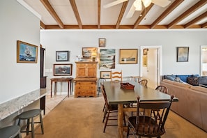 Dining - Panacea: Oceanfront Charm with Pool, & Private Beach Walkway (Murrells Inlet)