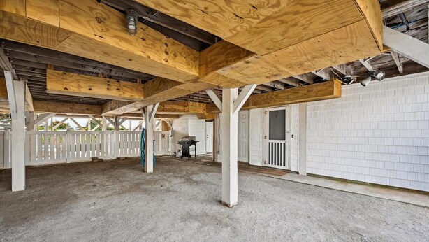 Terrace/patio - Panacea: Oceanfront Charm with Pool, & Private Beach Walkway (Murrells Inlet)