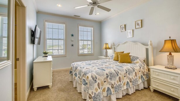 Iron/ironing board, free WiFi, bed sheets - Peachy Keen: Private Pool, Ocean Views & Steps from the Sand (Murrells Inlet)