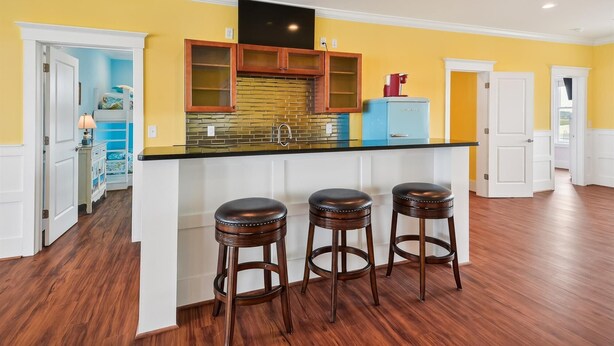 Private kitchen - Simply Heaven: Oceanfront Retreat, Pool, Spa & Expansive Coastal Views (Murrells Inlet)