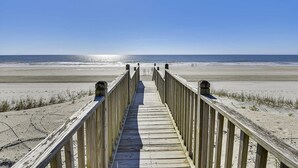 Aan het strand