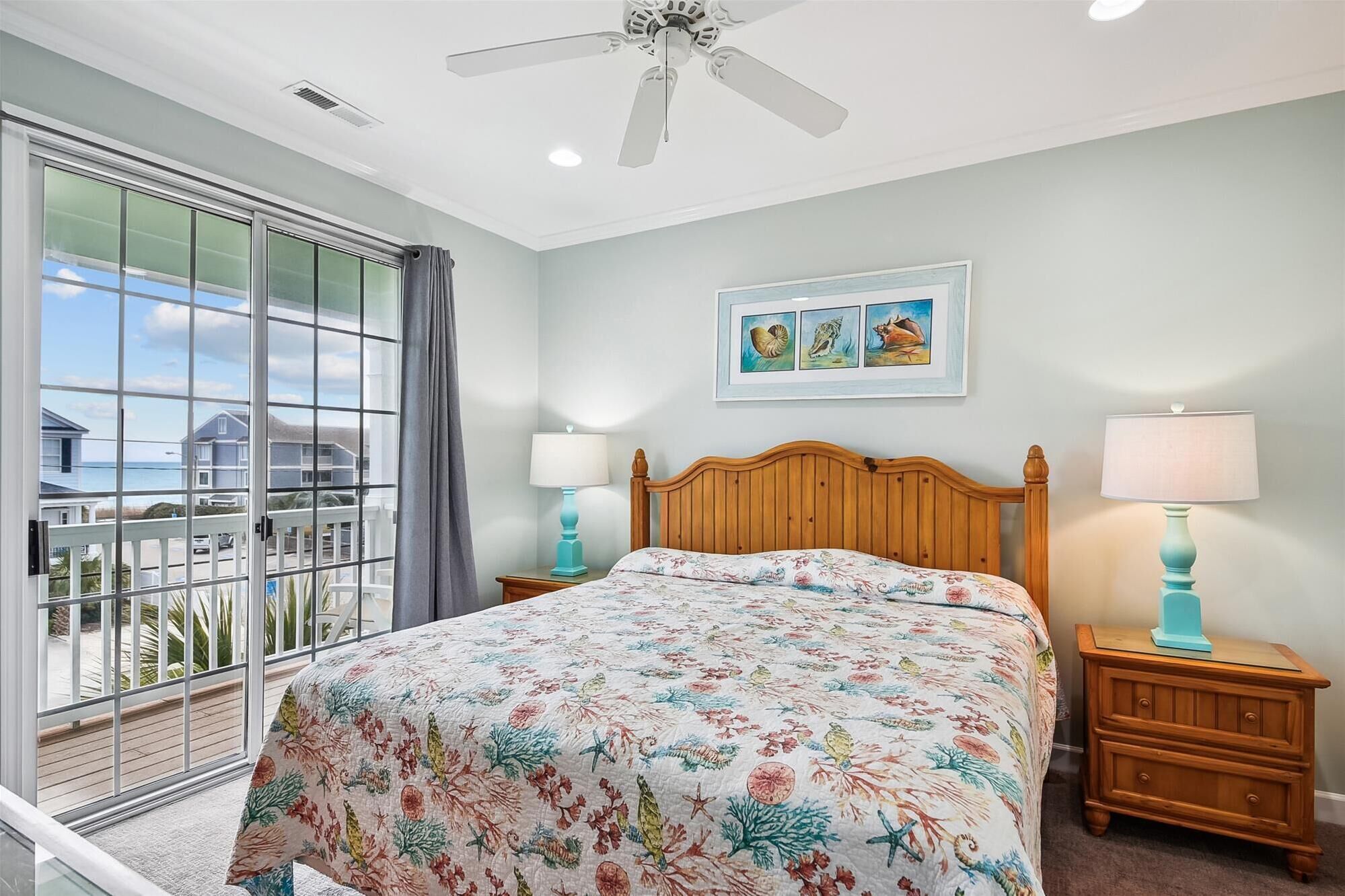 Ocean View From Balcony - Primary Bedroom