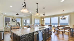 Dining - Treasure by the Sea: Oceanfront, Pool, Fire Pit & Steps to the Sand (Murrells Inlet)