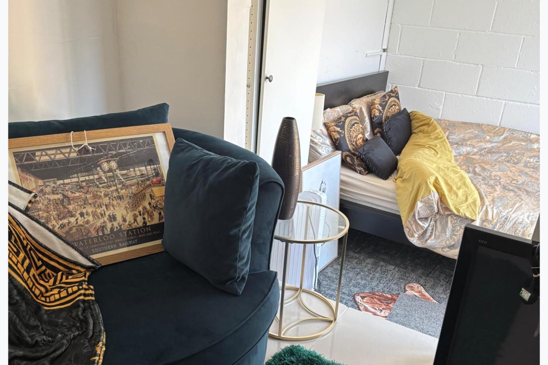 1 dormitorio, tabla de planchar con plancha, wifi gratis y ropa de cama