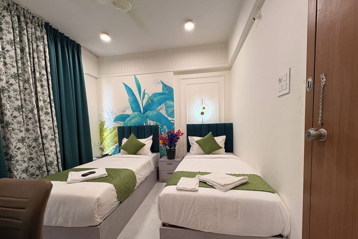 Phòng Deluxe | Bộ đồ giường kháng dị ứng, bàn, truy cập Internet không dây miễn phí 