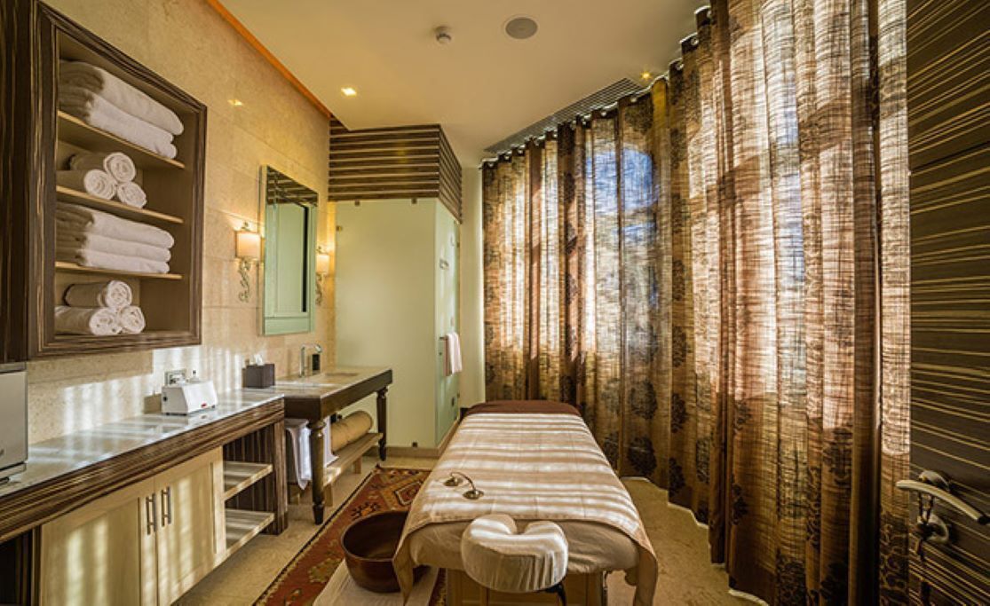 Ruang perawatan pasangan, sauna, hot tub, ruang uap, dan perawatan tubuh