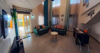 3BR villa in Wakiso with king bed, garden, wifi, dressing mirrors, power backup