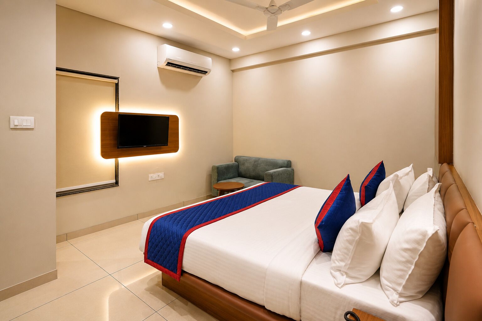 Habitación Deluxe, vistas a la ciudad | Escritorio, espacio para trabajar con un portátil, wifi gratis