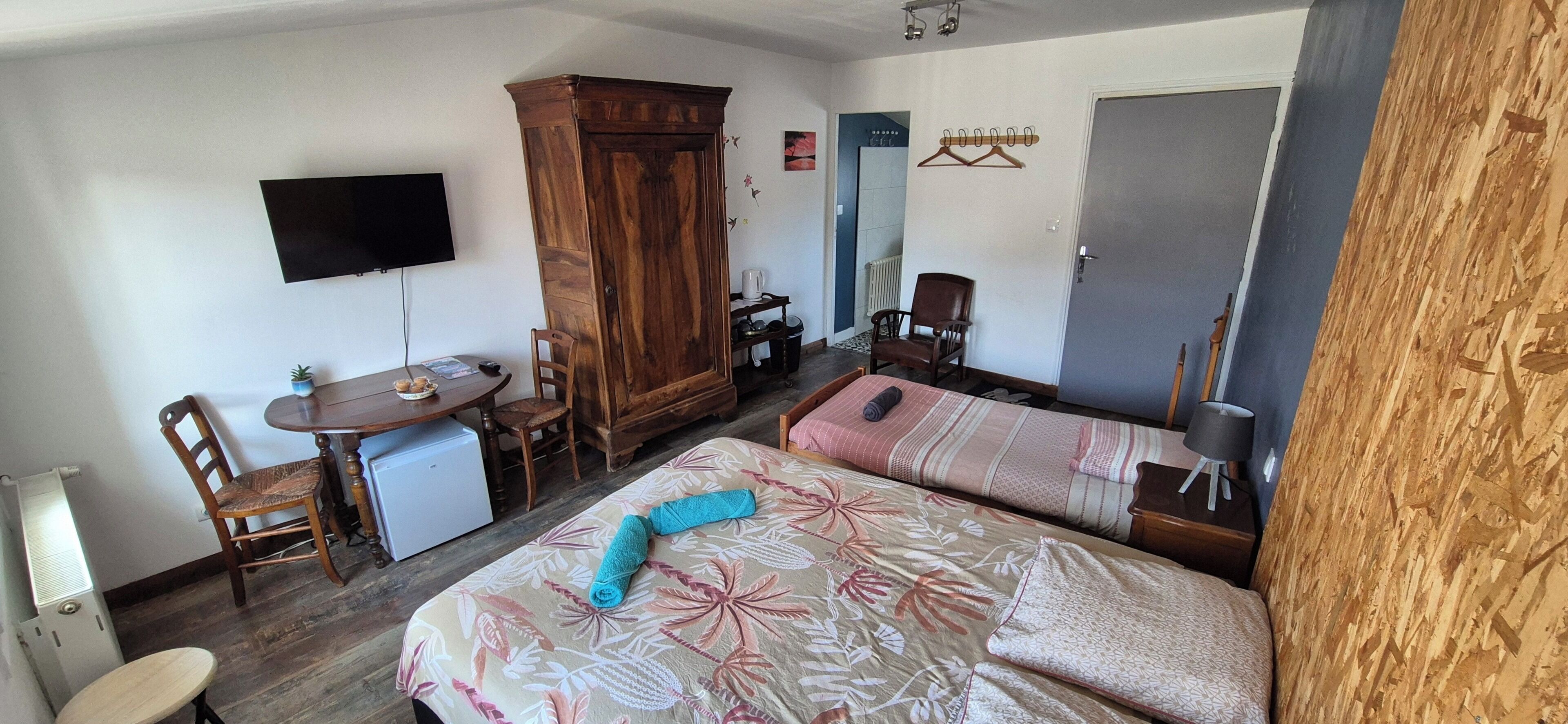 1 chambre, Wi-Fi, draps fournis
