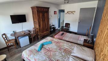 1 chambre, Wi-Fi, draps fournis