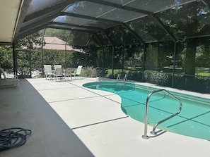 Pool - Three bedroom Black Diamond Ranch pool home (Lecanto)
