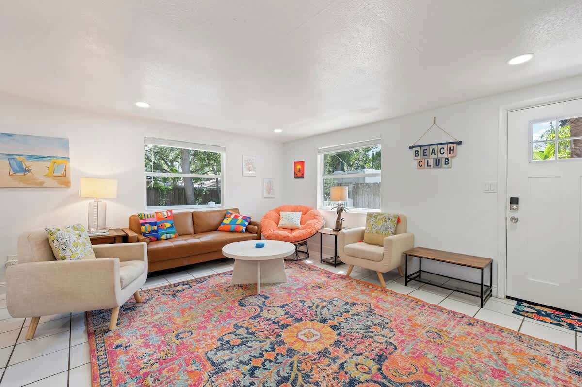 Srq Cent. Atelier: Easy Arts Walk 3br Patio & Pups - Sarasota, FL
