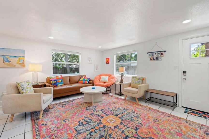 Srq Cent. Atelier: Easy Arts Walk 3br Patio & Pups - Sarasota, FL