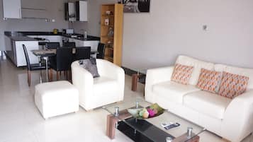 Apartment, Bay View | Living area