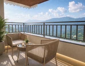 Deluxe Room, Balcony | Balcony view - Hotel Mid Town  (Gangtok)