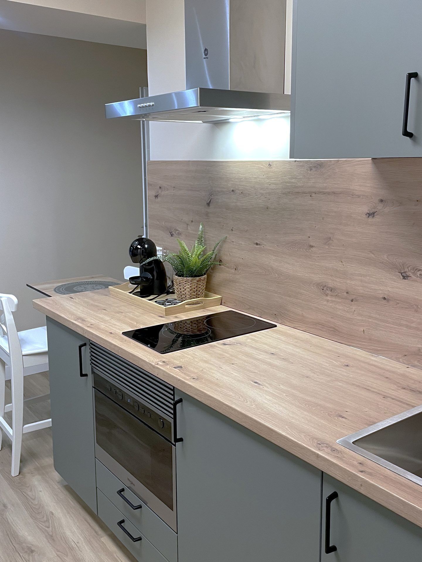 Suite Studio Familiale, balcon, vue montagne | Cuisine privée