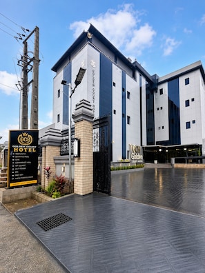 Fassade der Unterkunft