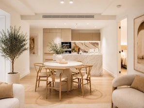 Dining - Opulence Oceanview 2BR Suite- The Langham + Parking (Surfers Paradise)