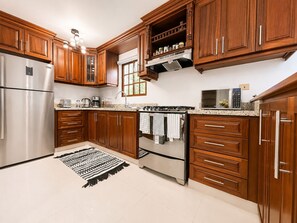 Private kitchen - Sunny Escape at Bavaro - Walk to Cortecito Beach (Punta Cana)