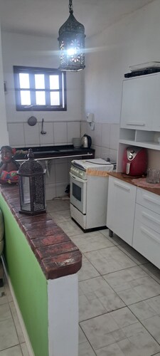 Apartment 500 meters from the beach, facing the lakes.