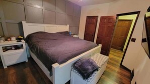 Iron/ironing board, WiFi, bed sheets