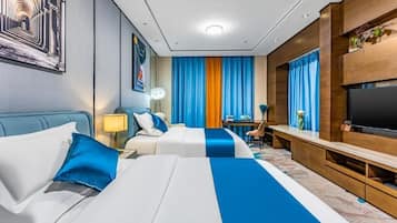 Twin Room, City View | Desk, WiFi (free)