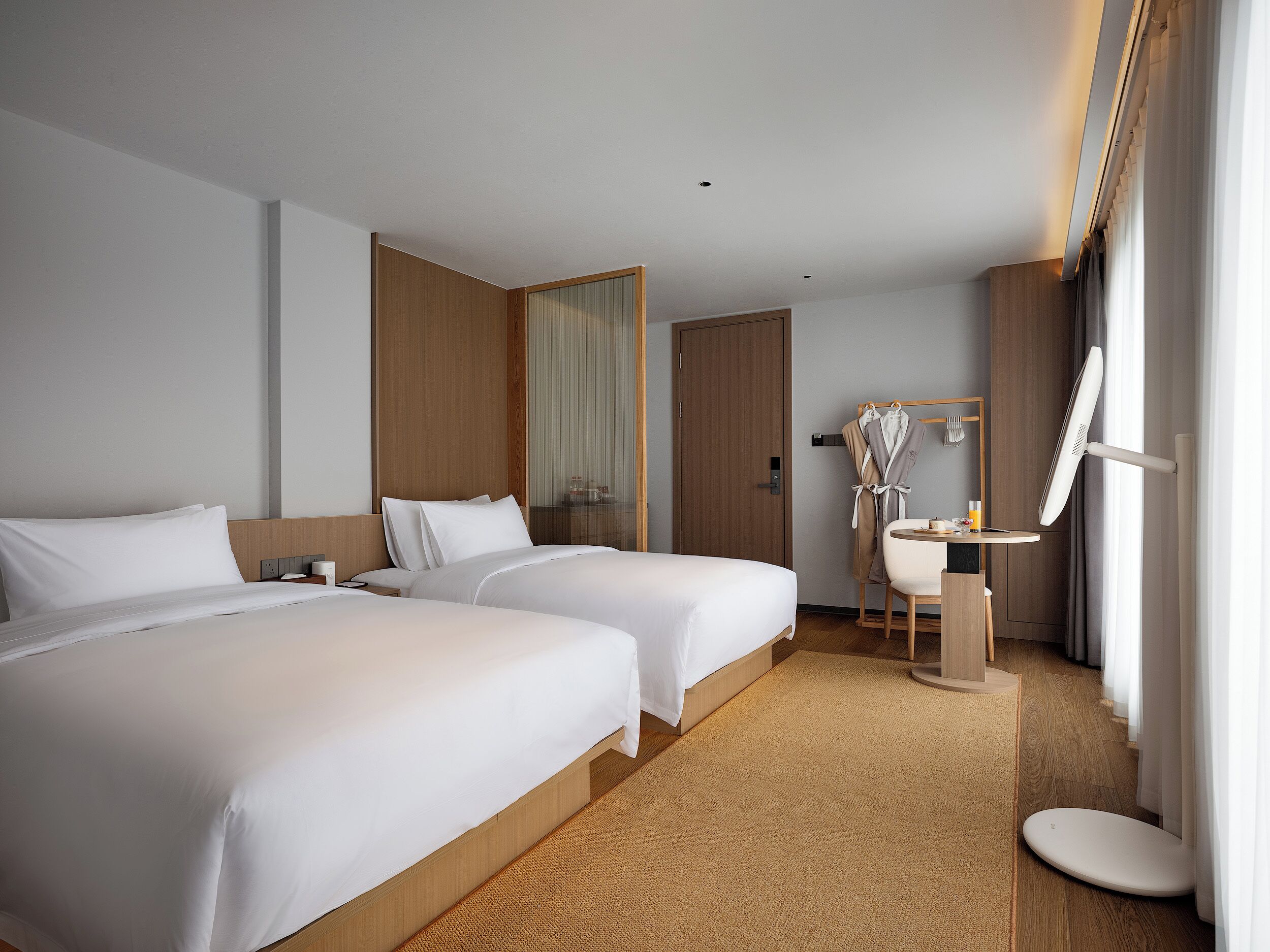 Classic-Zweibettzimmer, Stadtblick | Verdunkelungsvorhänge, schallisolierte Zimmer, Bügeleisen/Bügelbrett
