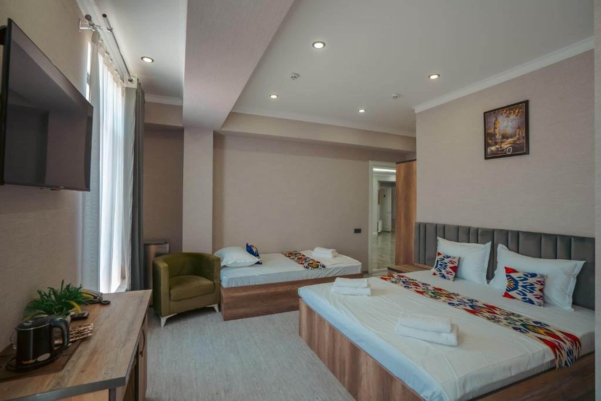 Family Room, City View