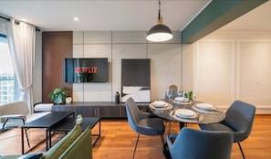 Apartment, City View | Dining room - Amazing View 3BR Apartment (Lince)